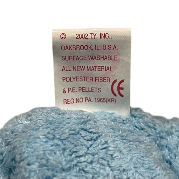 Baby Boy The Newborn Bear 2002 10th HT 11th TT - Ty Beanie Babies - Picture 5 of 5